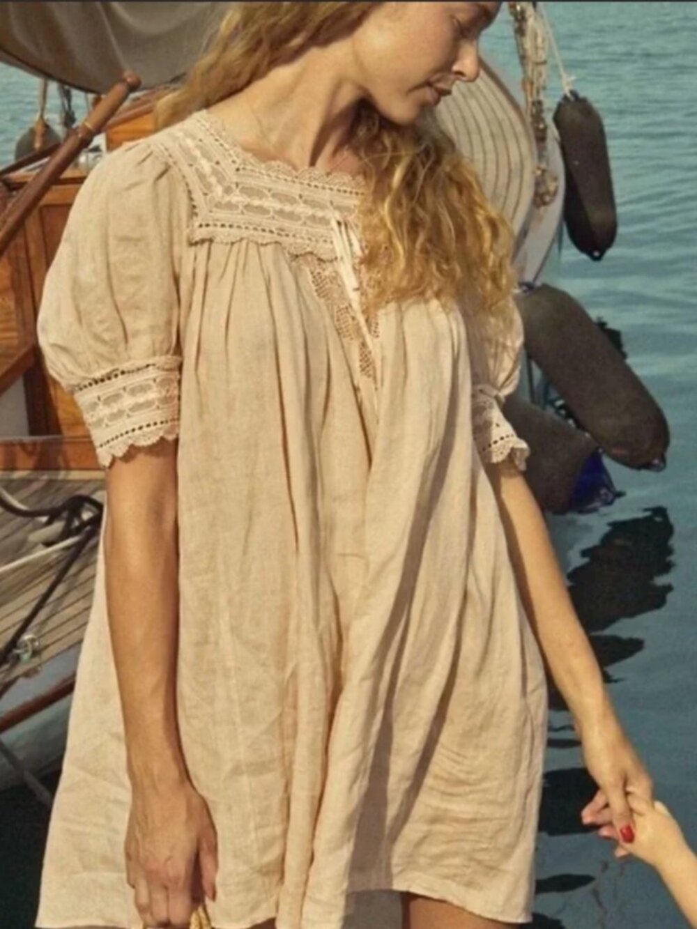 Doen Navan Dress Sundried Rose